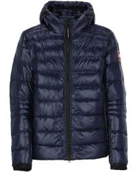 Canada Goose Crofton Navy Quilted Shell Jacket - Blue