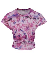 Isabel Marant - Zodya Tie-dyed Crewneck T-shirt - Lyst