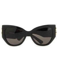 Balenciaga - Acetate Bossy Cat Sunglasses - Lyst