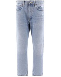Agolde - Parker High Waisted Straight Leg Jeans - Lyst