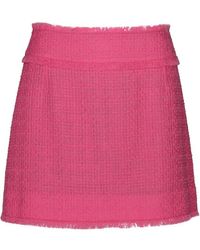 Dolce & Gabbana - Cotton Blend Miniskirt - Lyst