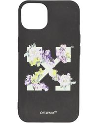 Off-White c/o Virgil Abloh Flowers Arrow Iphone 13 Pro Max Cover - Black