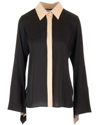 Max Mara - Charmeuse Silk Shirt Shirts - Lyst
