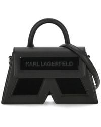 Karl Lagerfeld - Icon K Small Crossbody Bag - Lyst