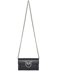 Pinko - Love Mini Icon Chain Crossbody Bag - Lyst