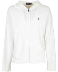 Polo Ralph Lauren - Pony Embroidered Zipped Drawstring Hoodie - Lyst