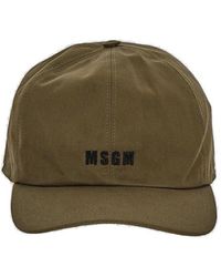 MSGM - Logo Baseball Cap - Lyst
