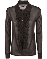 Tom Ford - Knitted Shirt - Lyst