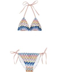 Missoni - Zig-zag Printed Two-piece Bikini Set - Lyst