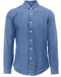 Polo Ralph Lauren - Long Sleeves Cotton Closure With Buttons Shirts - Lyst