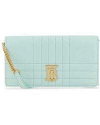 Burberry - Sea Leather Lola Wallet - Lyst