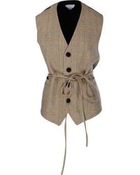 Bottega Veneta - Distorted Prince Of Wales Gilet - Lyst