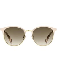 Kate Spade - Delacey Round Frame Sunglasses - Lyst