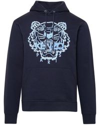 kenzo hoodie blue