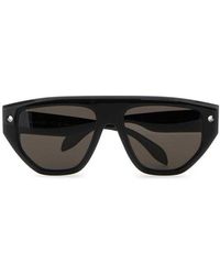 Alexander McQueen - Geometric-frame Sunglasses - Lyst