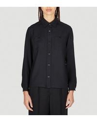 A.P.C. - Long Sleeved Buttoned Shirt - Lyst