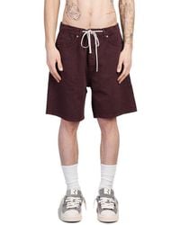 State of Order - Drawstring Denim Shorts - Lyst