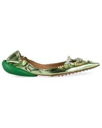13 09 SR - Embellished Ballet Flats Miky - Lyst