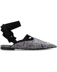 Furla - Glam Pointed Toe Mules - Lyst