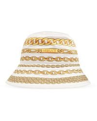 Versace - Hat With Treasure Print - Lyst