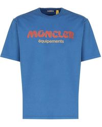 Moncler Genius - Moncler Logo Cotton T Shirt - Lyst