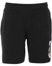 McQ Cotton Bermuda Shorts - Black