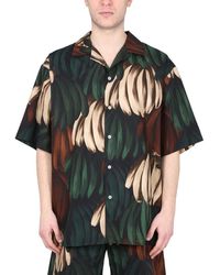 MSGM - Banana-Printed Buttoned Shirt - Lyst