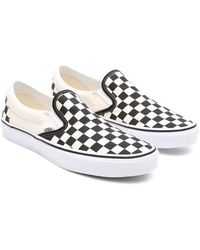 vans checkerboard beige