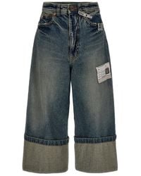 Maison Mihara Yasuhiro - 'Roll-Up' Jeans - Lyst