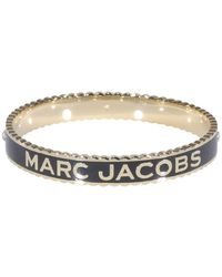 Marc Jacobs - The Medallion Logo Detailed Bracelet - Lyst