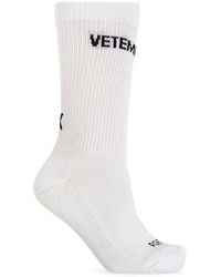 Vetements - Socks With Logo, - Lyst