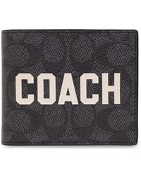 COACH - 3 In 1 Wallet In Signature With Graphic - Lyst