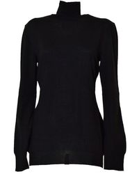 Boutique Moschino Turtleneck Knitted Sweater - Black