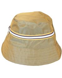 K-Way - Stripe Detailed Bucket Hat - Lyst