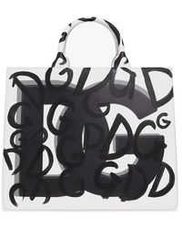 Dolce & Gabbana 'dg Daily' Shopper Bag - Black