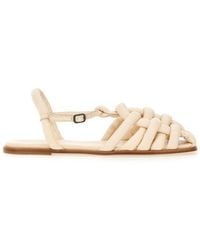 Hereu - Cabersa Braided Strap Sandals - Lyst