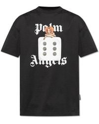 Palm Angels - T-Shirt With Print - Lyst