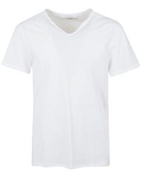 Zadig & Voltaire - Crewneck Short-sleeved T-shirt - Lyst