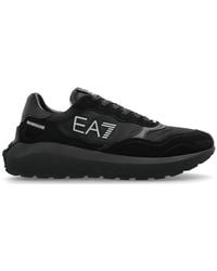 EA7 - Logo Detail Sneakers - Lyst