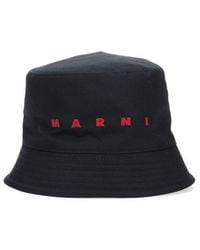 Marni - Logo Bucket Hat - Lyst