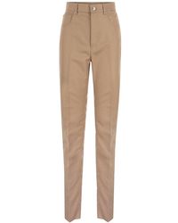 Sportmax - High-waisted Slim-fit Trousers - Lyst