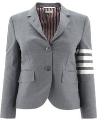 Thom Browne - Plain Weave 4-Bar High Armhole Sport Coat - Lyst