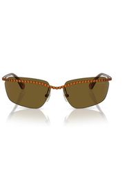 Swarovski - Rectangular Frame Sunglasses - Lyst