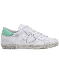 Philippe Model - Prsx Broderie Pop Lace-Up Sneakers - Lyst