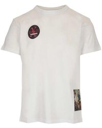 Raf Simons - Patch Detail T-shirt - Lyst