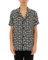 Balmain - Monogram Shirt - Lyst