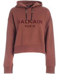 Balmain Hoodies for Women - Up to 59% off at Lyst.com