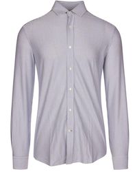 Brunello Cucinelli - Striped Button-up Shirt - Lyst
