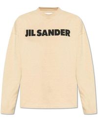 Jil Sander - T-shirt With Logo, - Lyst