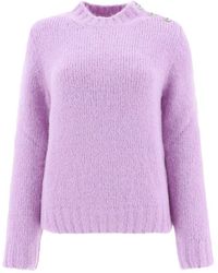 A.P.C. "justine" Sweater - Purple